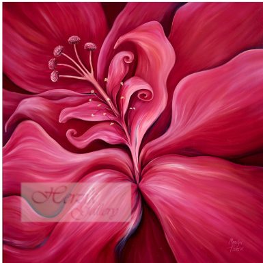 Red Hibiscus #2 (Original)