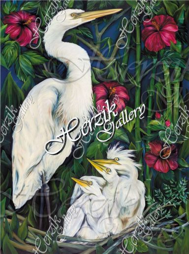Birds in Paradise (Print)