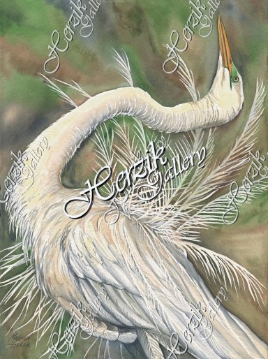 Snowy Egret (Print)